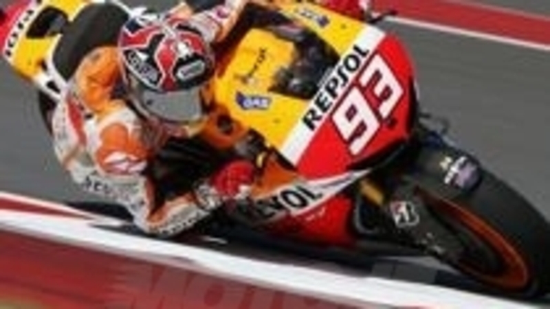 MotoGP. Marquez vince il GP di Austin, Rossi 6&deg;