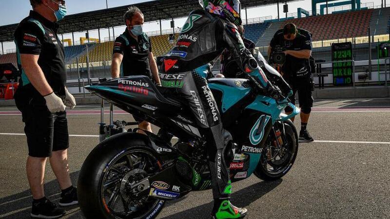 MotoGP 2021. Test Qatar, Day 1. Franco Morbidelli: &quot;La moto &egrave; migliorata&quot;