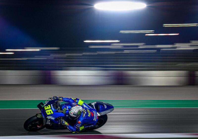 MotoGP 2021. Test Qatar, Day 1. Joan Mir: &quot;Il mio primo giorno da Campione del Mondo&quot;