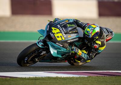 MotoGP 2021. Test Qatar, Day 2. Valentino Rossi: Per i prossimi test c'è da cambiar strada