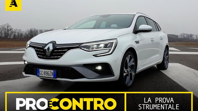 Renault Megane E-Tech Plug-In Hybrid, PRO e CONTRO. La prova strumentale [Video]