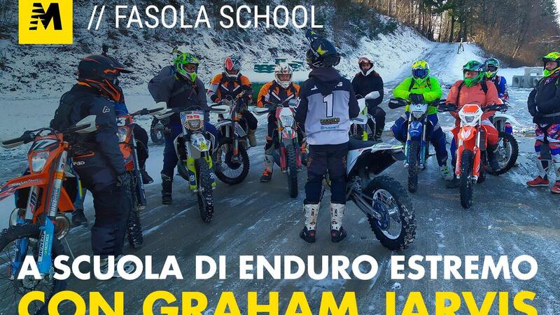 Scuola di enduro estremo con Graham Jarvis