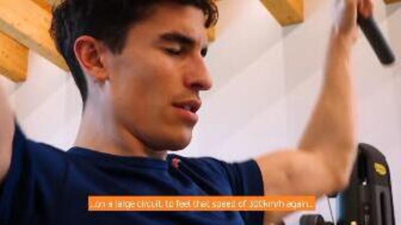 MotoGP. Marc Marquez e i nuovi progressi in un video. Rientro vicino? [VIDEO]