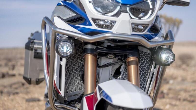 Honda deposita un brevetto per il radar sull&#039;Africa Twin