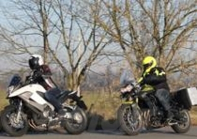 Honda Crossrunner VS Triumph Tiger 800