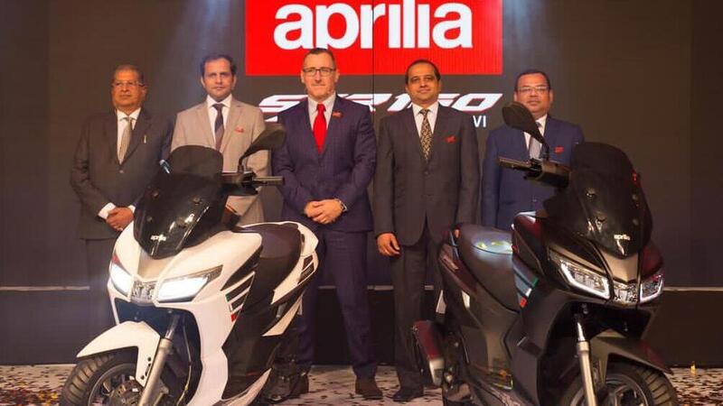 Aprilia arriva in Nepal con lo scooter SXR 160