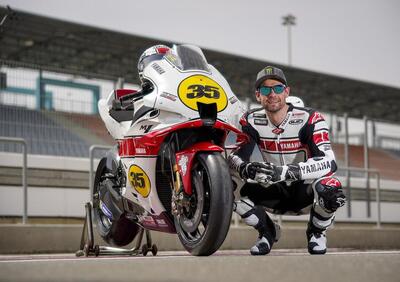 MotoGP. Crutchlow in pista con la M1 60° Anniversary