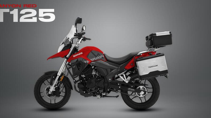 Sinnis T125 2021: la piccola adventure