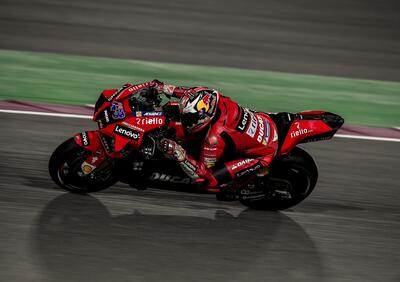 MotoGP 2021. Test Qatar/2, Day 1: Ducati prima e a 352,9 km/h!