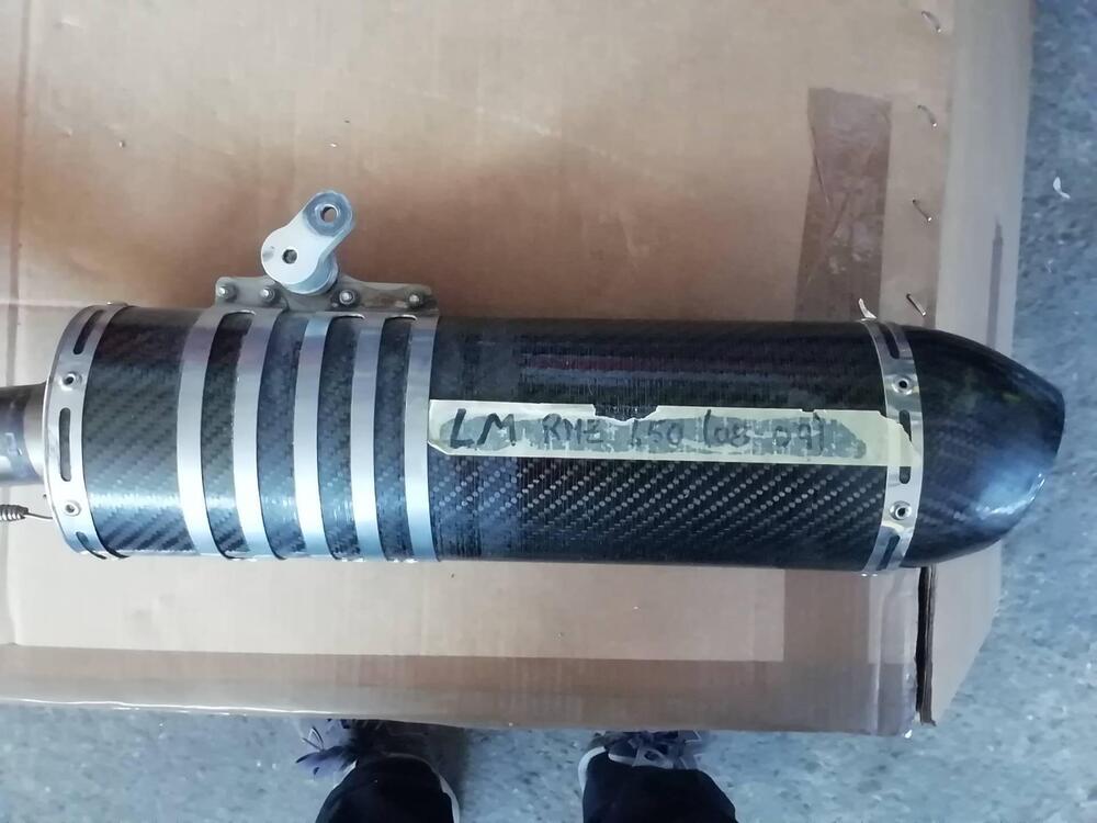 Marmitta LM SUZUKI RMZ 450 2008/09 Carbonio (2)