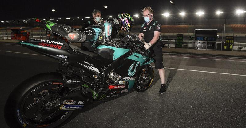 MotoGP 2021. Test Qatar, Day 4. Franco Morbidelli: &quot;Abbiamo cercato un men&ugrave; di setting&quot;