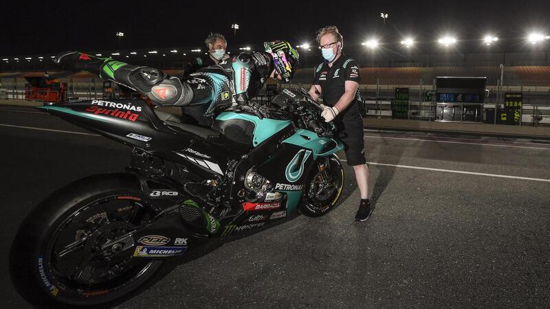 MotoGP 2021. Test Qatar, Day 4. Franco Morbidelli: "Abbiamo cercato un men&ugrave; di setting"