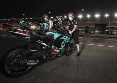 MotoGP 2021. Test Qatar, Day 4. Franco Morbidelli: Abbiamo cercato un menù di setting