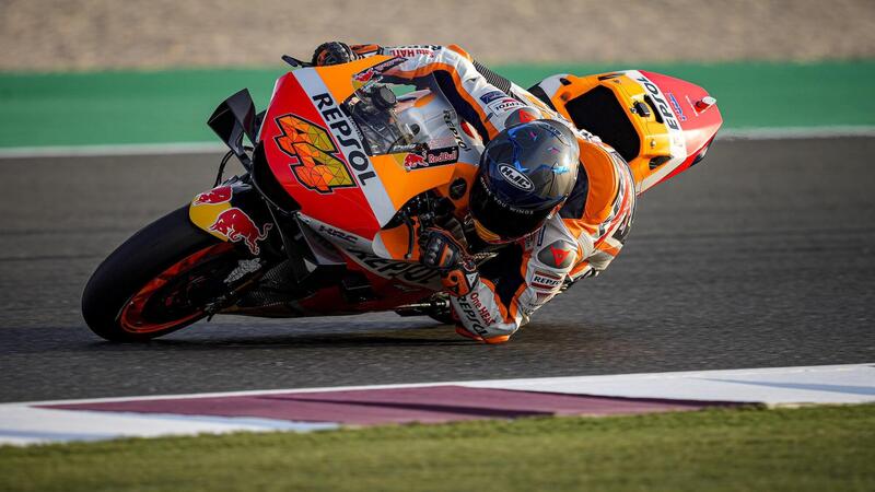 MotoGP 2021. Test Qatar, Day 4: i tempi alle 16