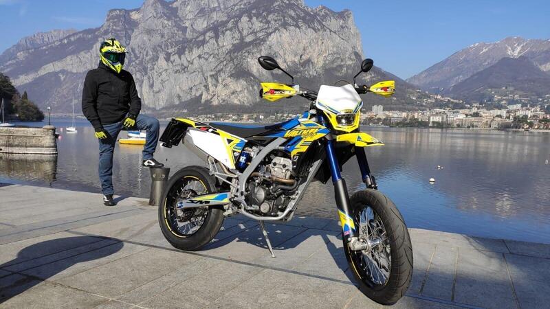 Valenti SM125Z: la supermoto che non teme il due tempi