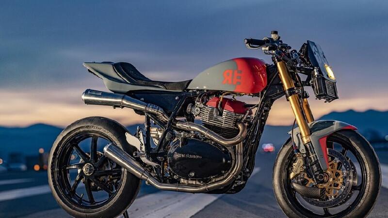 Royal Enfield GT 650 RS Crazy Garage: dalla Corea una rivisitazione in chiave SBK anni &#039;80