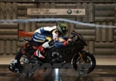 SBK a Monza: BMW porta Davies e la S1000RR nella galleria del vento