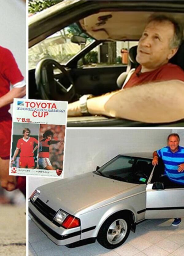 Zico guida fiero la sua Toyota Celica del 1981: &ldquo;Va ancora alla grande&rdquo;