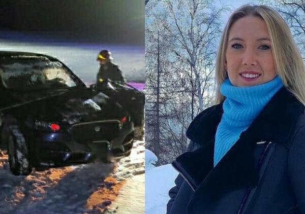 Cerca di liberare l&rsquo;auto dalla neve, ma la vettura si accende e muore schiacciata 