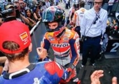 Marquez e il sorpasso su Lorenzo: colpevole o innocente?