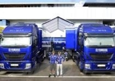 Iveco: 20 Stralis Hi-Way al Team Yamaha Factory Racing e a Dorna Sports