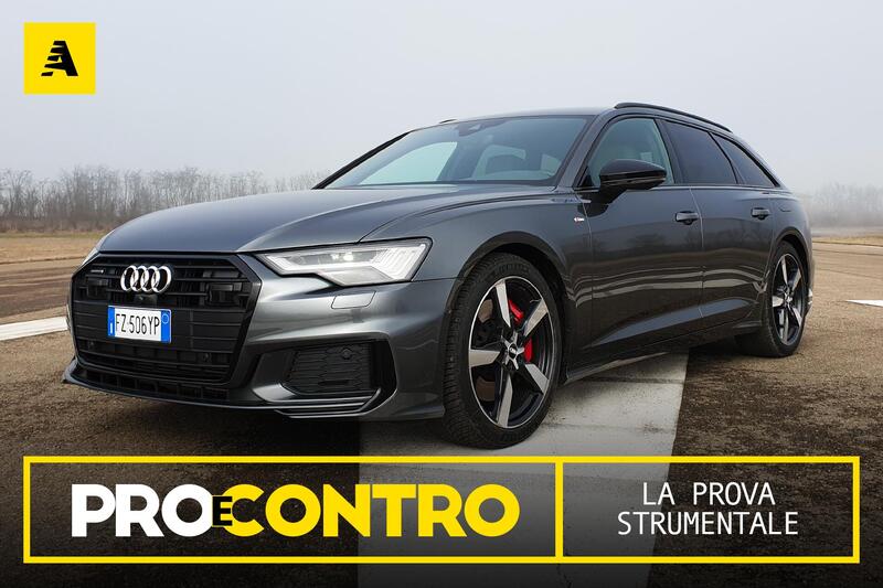 Audi A6 Avant 55 TFSIe plug-in hybrid, PRO e CONTRO. La prova strumentale [Video]