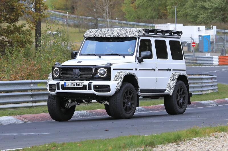 Mercedes Classe G 4x4&sup2;, il ritorno: le foto spia al &#039;Ring