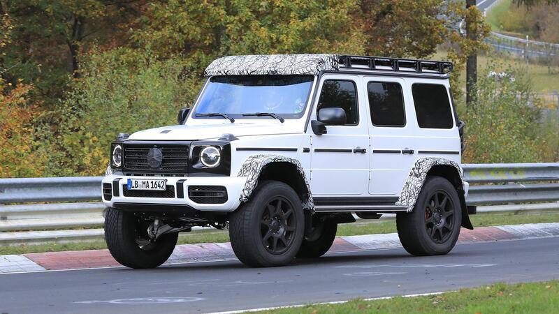 Mercedes Classe G 4x4&sup2;, il ritorno: le foto spia al &#039;Ring