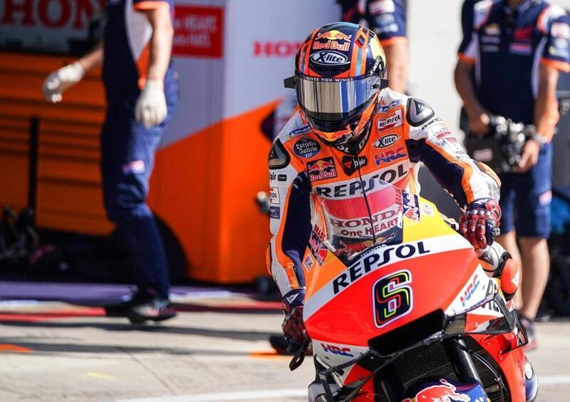 MotoGP. Stefan Bradl: la spalla di Marc Marquez non &egrave; a posto