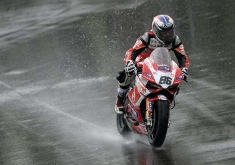 SBK. Piove sulle prove libere di Monza