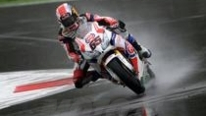 SBK. Piove sulle prove libere di Monza