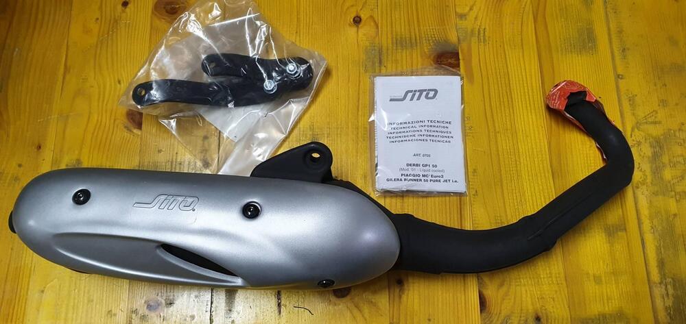 MARMITTA SITO DERBI GP1 50-PIAGGIO NRG KAT-GILER