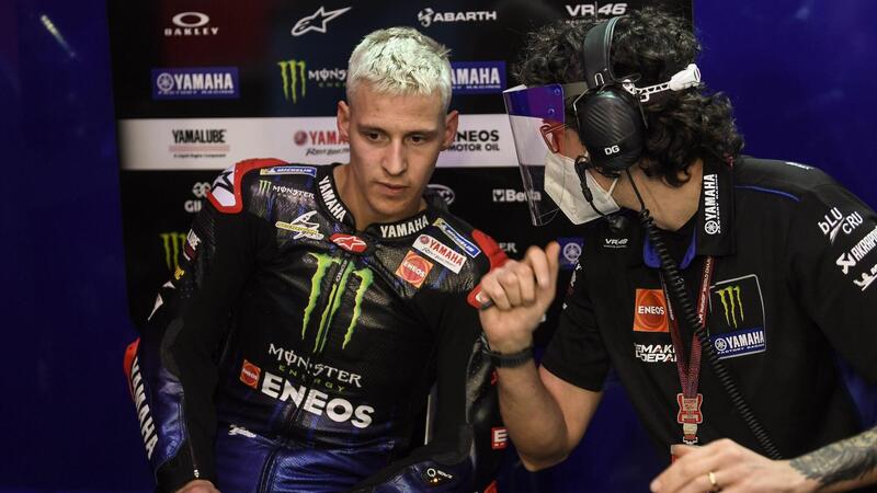 MotoGP 2021, GP Qatar/1. Fabio Quartararo: "Nel T4 perdiamo mezzo secondo" 