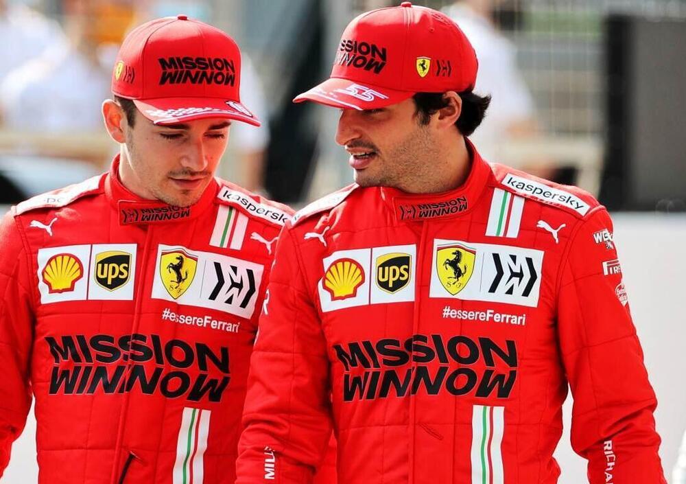 Leclerc-Sainz: quanto durer&agrave; il paradiso in Ferrari? 