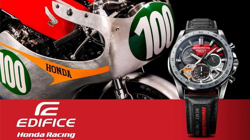 CASIO Edifice presenta il nuovo orologio dedicato alla Honda RC162