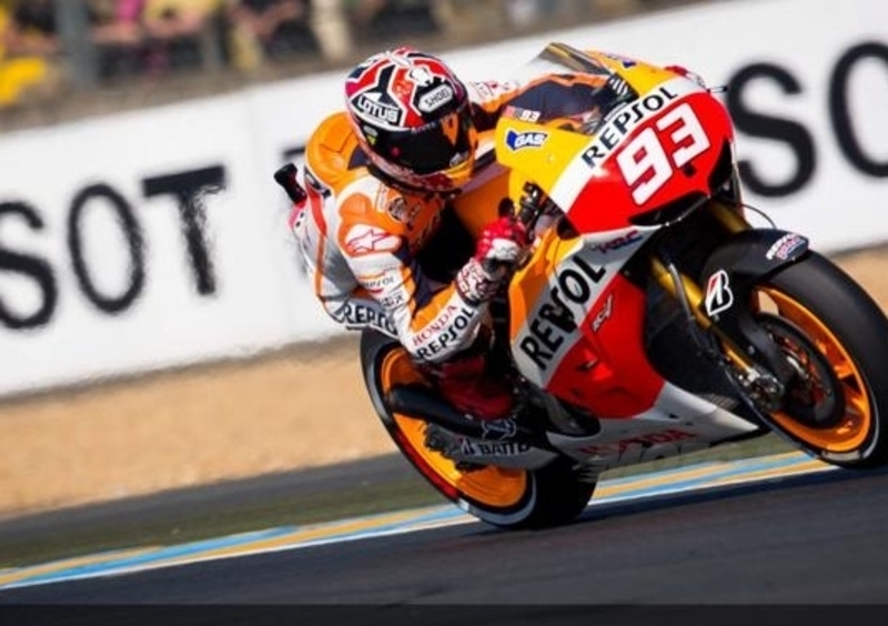 MotoGP Le Mans. Prove libere 3, Marquez impressionante