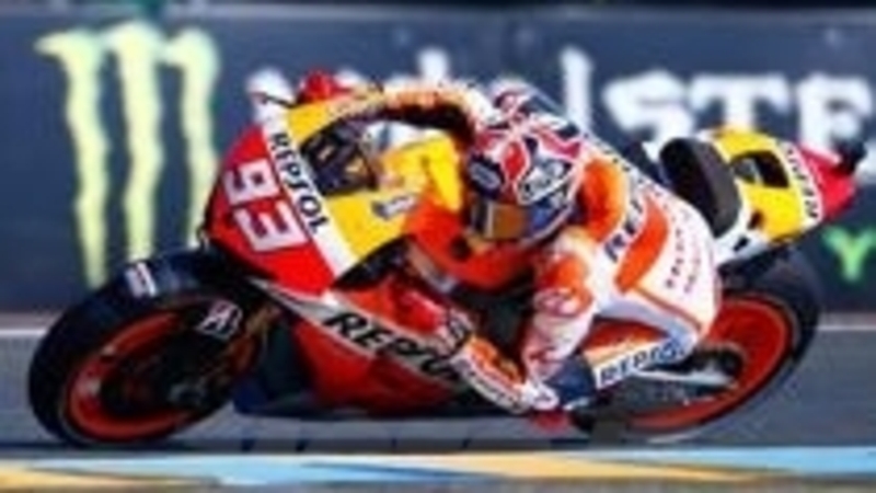 MotoGP Le Mans. Marquez conquista la pole position