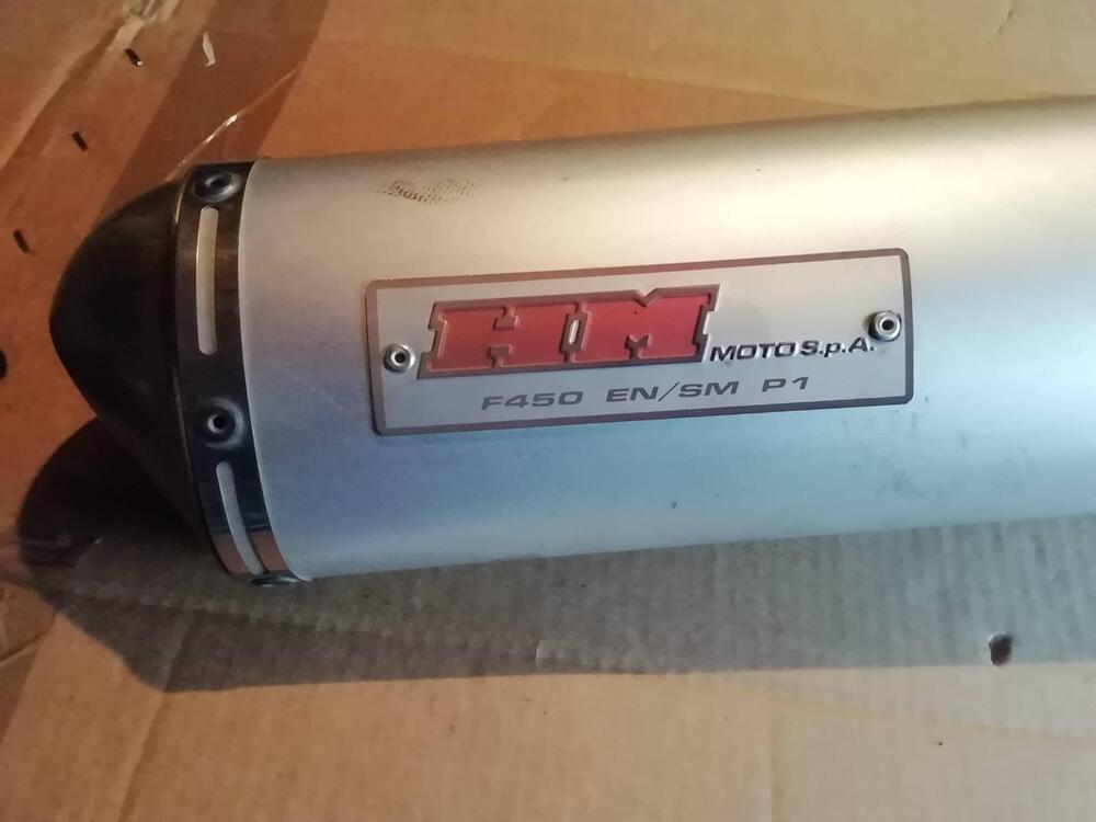 HONDA Crf 450 Motard/Enduro silenziatore (2)