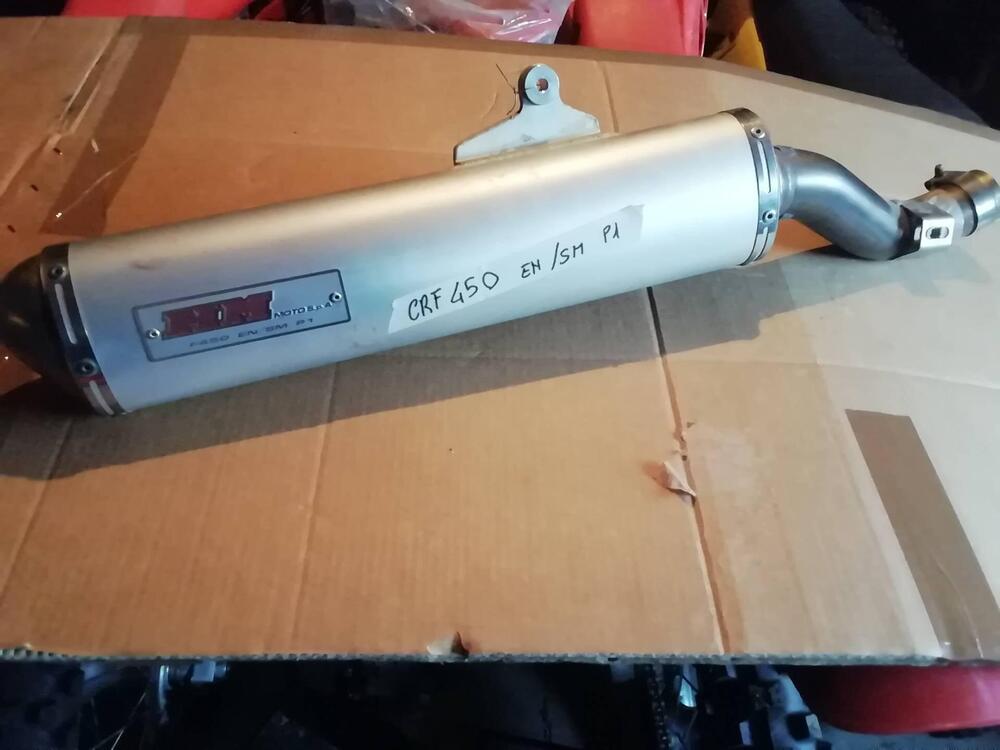 HONDA Crf 450 Motard/Enduro silenziatore (6)