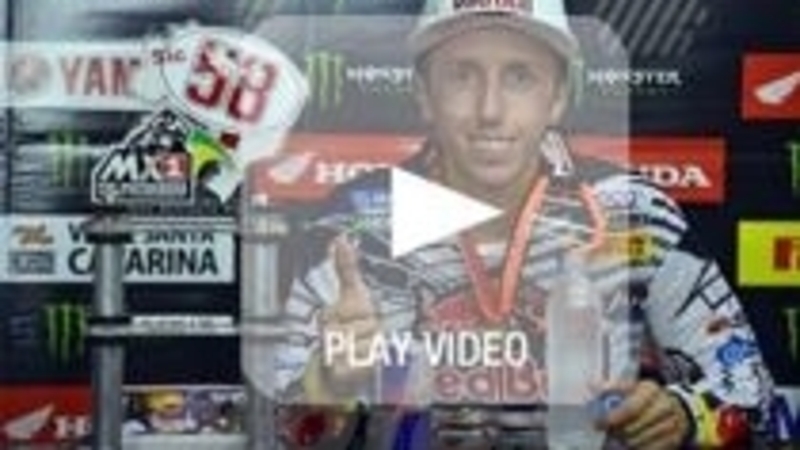 Motocross. Cairoli: &quot;Dedico la vittoria a Simoncelli&quot;