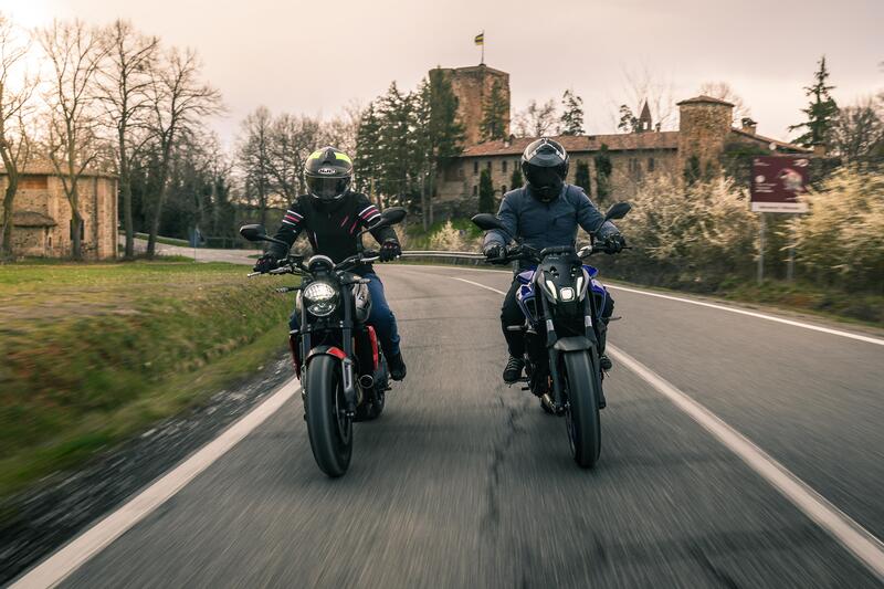 Triumph Trident 660 VS Yamaha MT-07: entry-level? No grazie!