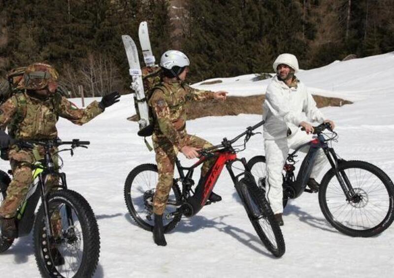 Gli Alpini lasciano&nbsp;i muli per le eBike?