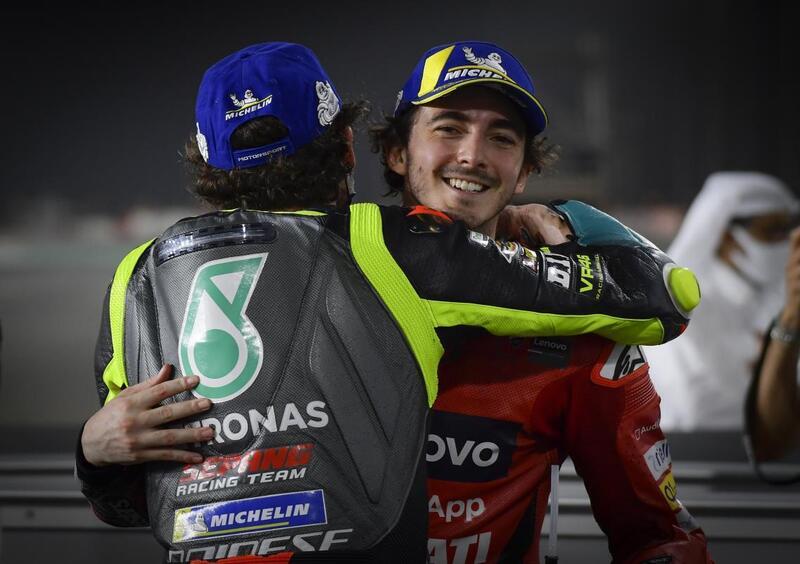 MotoGP. Pecco Bagnaia difende Valentino Rossi: inveire &egrave; un brutto vizio italiano