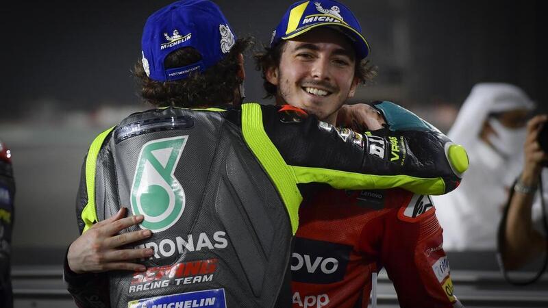 MotoGP. Pecco Bagnaia difende Valentino Rossi: inveire &egrave; un brutto vizio italiano