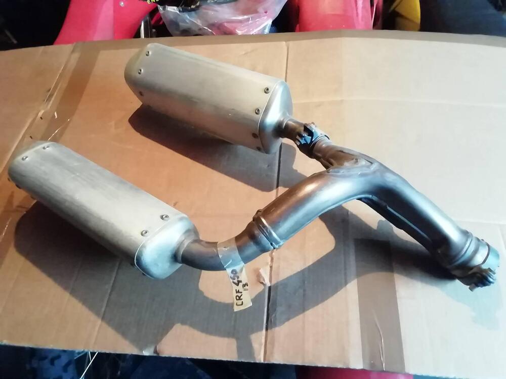 Doppia marmitta terminale HONDA CRF 450 2013 (4)