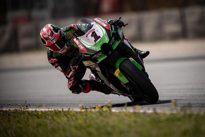 SBK. Jonathan Rea chiude in testa le prove di Barcellona [GALLERY]