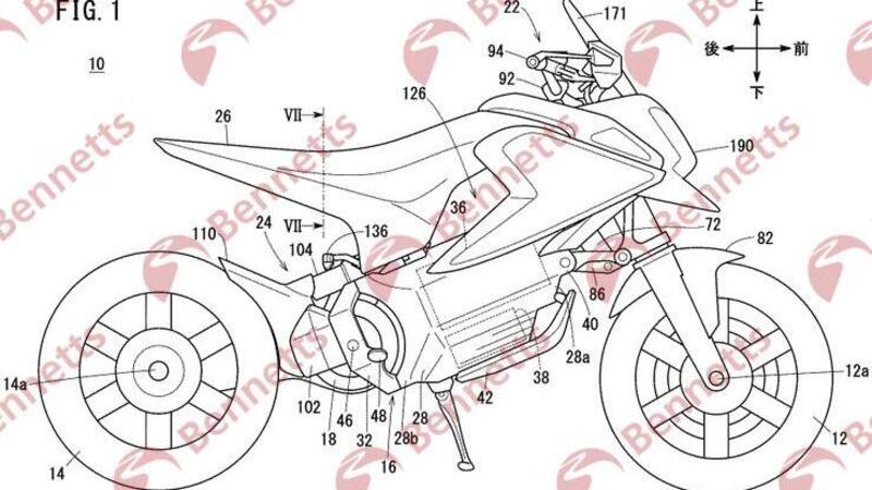 Honda deposita i brevetti per un &quot;Grom&quot; elettrico