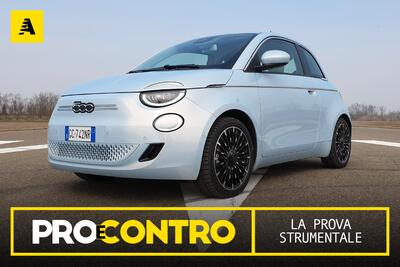 Fiat Nuova 500 elettrica, PRO e CONTRO. La prova strumentale [Video]