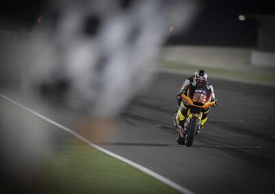 MotoGP 2021, GP del Qatar/2. Pedro Acosta vince in Moto3, Sam Lowes in Moto2