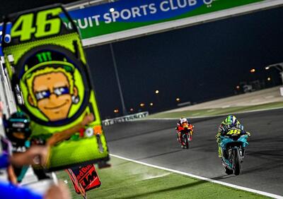 MotoGP 2021, GP Qatar/2. Valentino Rossi: Dal 2019 ho problemi con le gomme